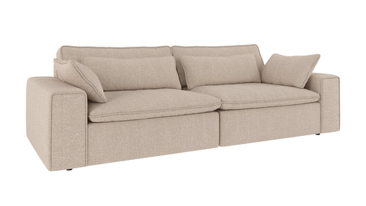 Rawlins Maxi 3-Seater Sofa – Light Beige – 6