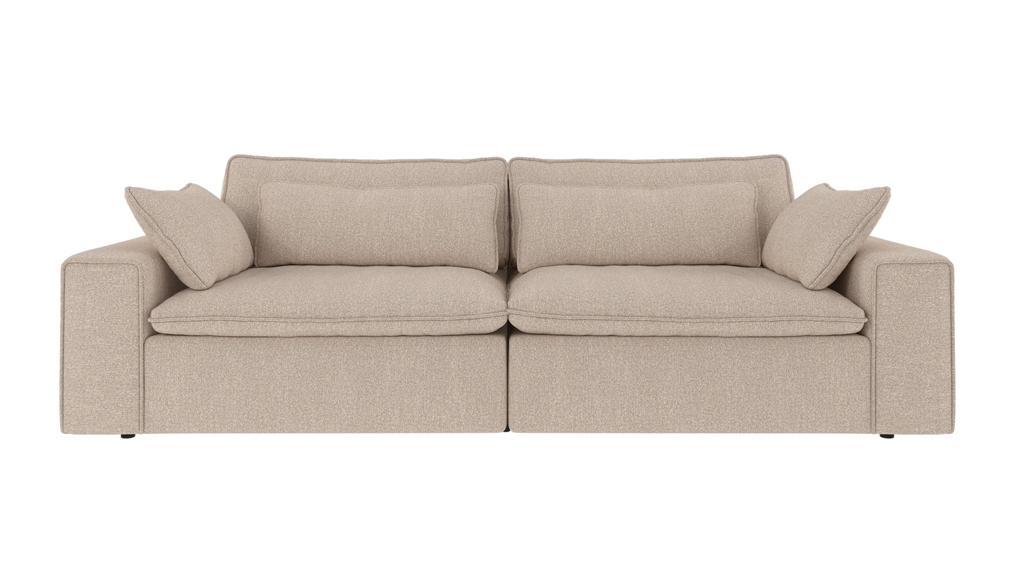 Rawlins Maxi 3-Seater Sofa – Light Beige – 1