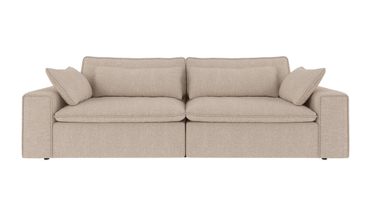 Rawlins Maxi 3-Seater Sofa – Light Beige – 1