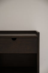 Hillmond Wall-Mounted Bedside Table – Brown Oak – 3