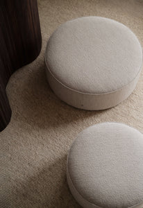 Joplin Pouffe Ø90 cm – Light Beige – Default Title – 2