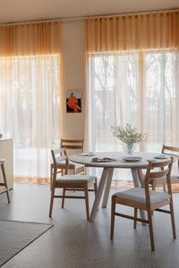 Kerwin Dining Chair (Set of 2) – Oak / Light Beige – 5