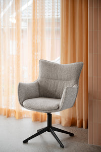 Fresno Swivel Dining Armchair – Beige (Set of 2) – Default Title – 2