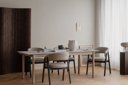 Derrymore Dining Table 205 x 90 cm – Whitewash Oak – 2