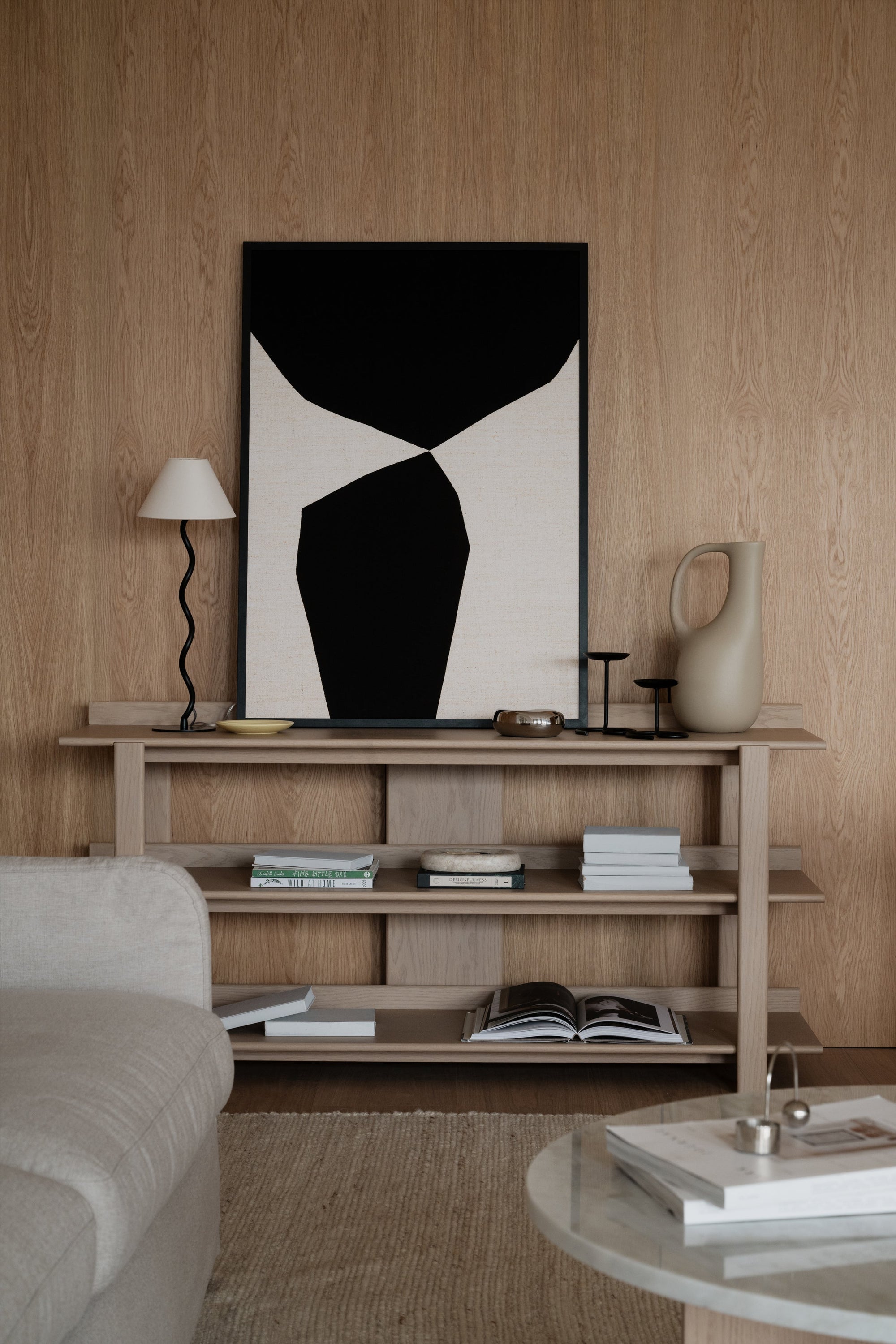 Kilian Console Table 150 cm – Whitewashed Oak – 2