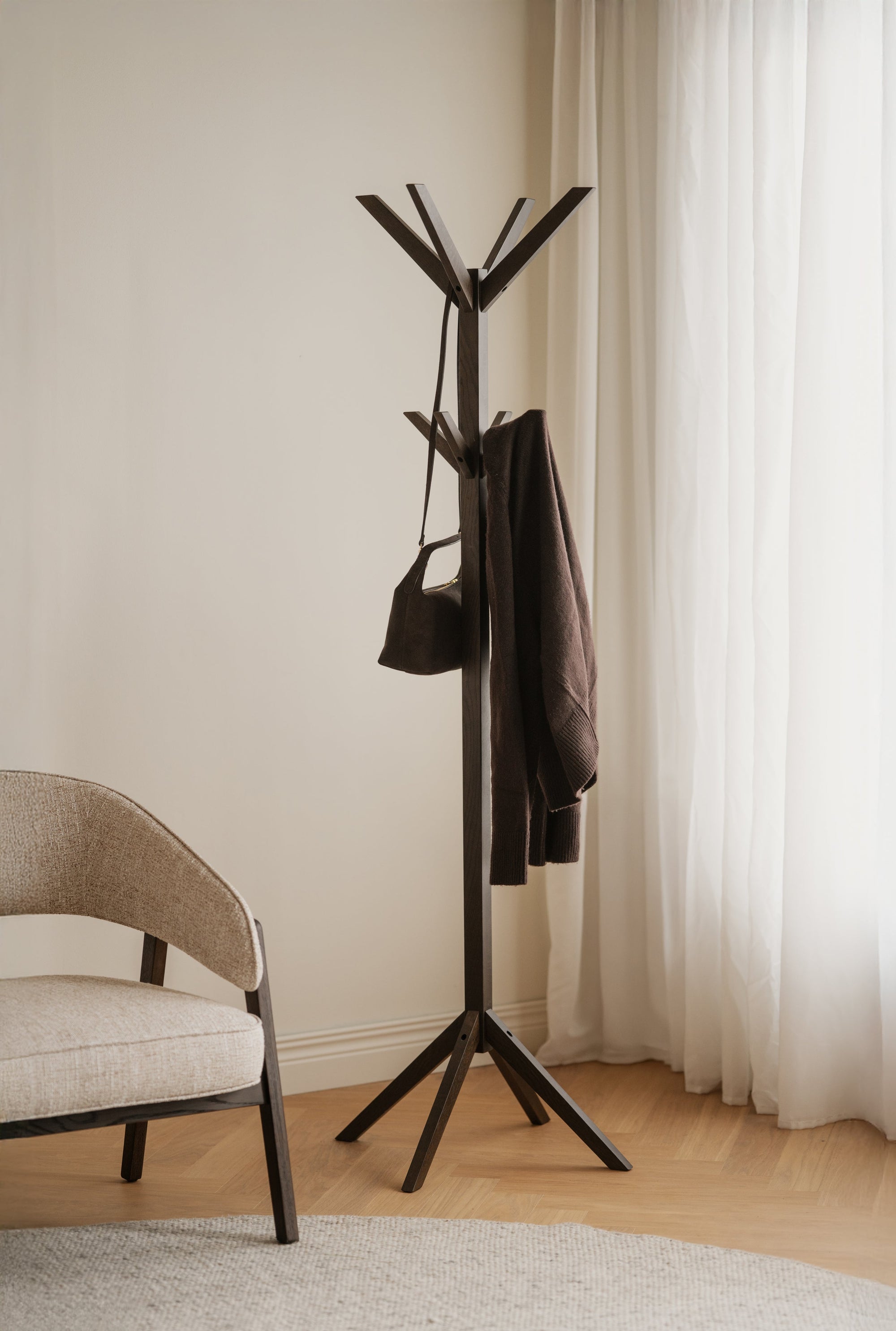 Confetti Coat Stand – Brown Oak – Default Title – 2