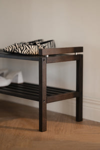 CONFETTI Shoe Rack – Brown – 4