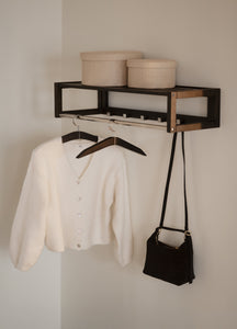 Confetti Hat Rack 80 cm – Brown Oak – Default Title – 2
