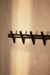 Hillmond Hook Rail 85 cm – Brown Oak – 2
