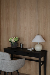 Garrison Console Table with Drawer – Brown Oak – 2
