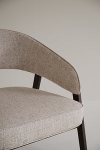 Barnaby Lounge Chair – Light Beige / Brown Oak – 5
