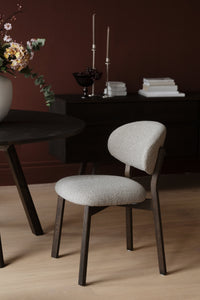 Patterson Dining Chair (Set of 2) – Brown Oak / Beige – 4