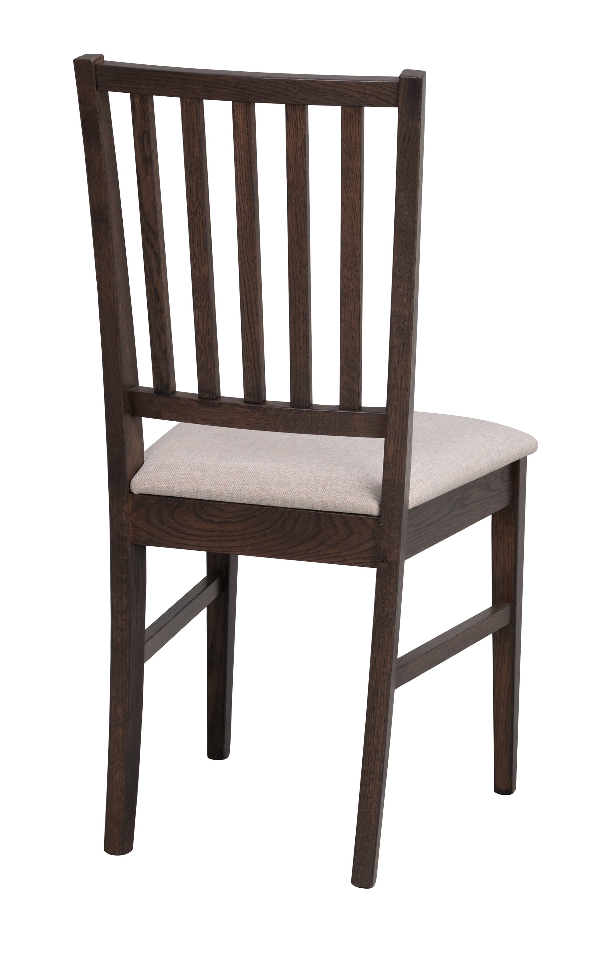 Filippa Dining Chair – Dark Brown Oak / Beige (Set of 2) – Default Title – 8
