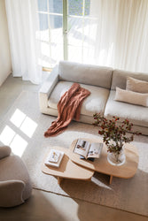 Langdon 3-Seater Sofa – Sand – 2
