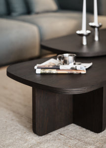 Billings Coffee Table 89 x 59 cm – Brown Oak – 3