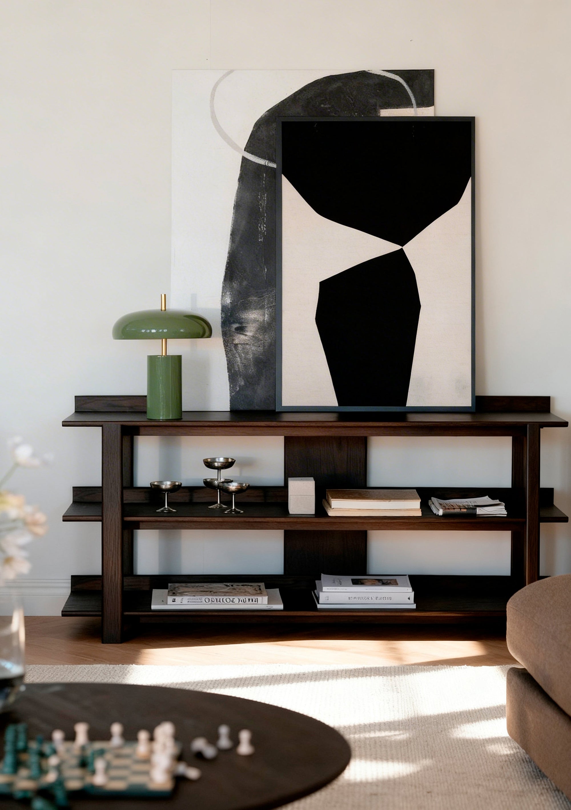 Kilian Console Table 150 cm – Brown Oak – 4
