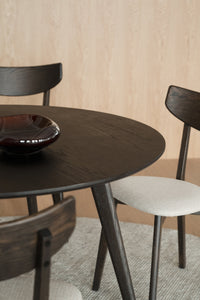 YUMI Round Brown Table 115CM – Default Title – 4