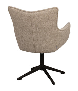 Fresno Swivel Dining Armchair – Beige (Set of 2) – Default Title – 7