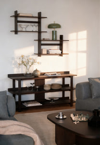 Kilian Console Table 150 cm – Brown Oak – 5