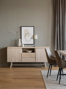 BROOKLYN Sideboard 160CM – Whitewashed – 3