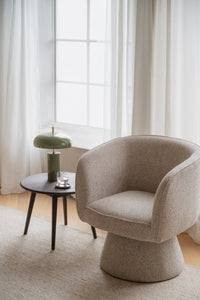 Shoreham Swivel Armchair – Light Beige – Default Title – 2