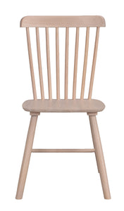 Foxford Spindle-Back Dining Chair (Set of 2) – Whitewash – 1