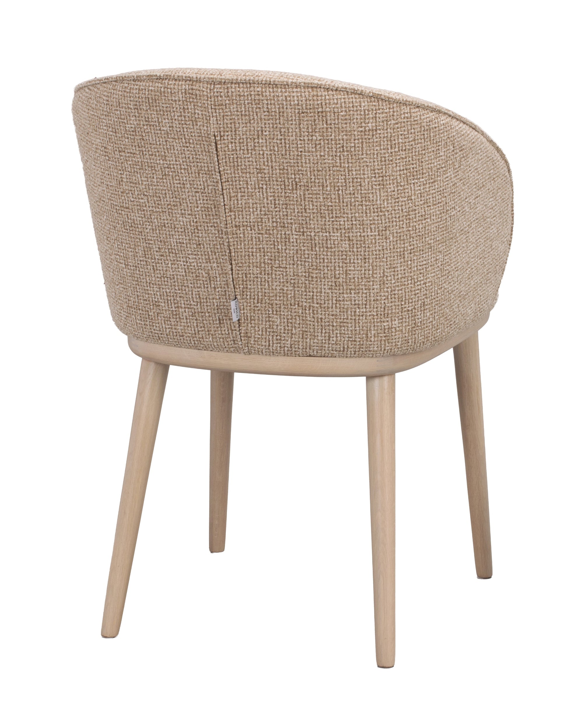 Judson Dining Armchair (Set of 2) – Medium Beige / Whitewashed Oak – 7