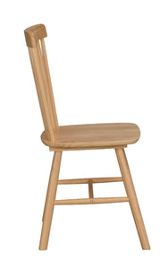 Foxford Spindle-Back Dining Chair (Set of 2) – Oak-Coloured – 3