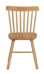 Foxford Spindle-Back Dining Chair (Set of 2) – Oak-Coloured – 5
