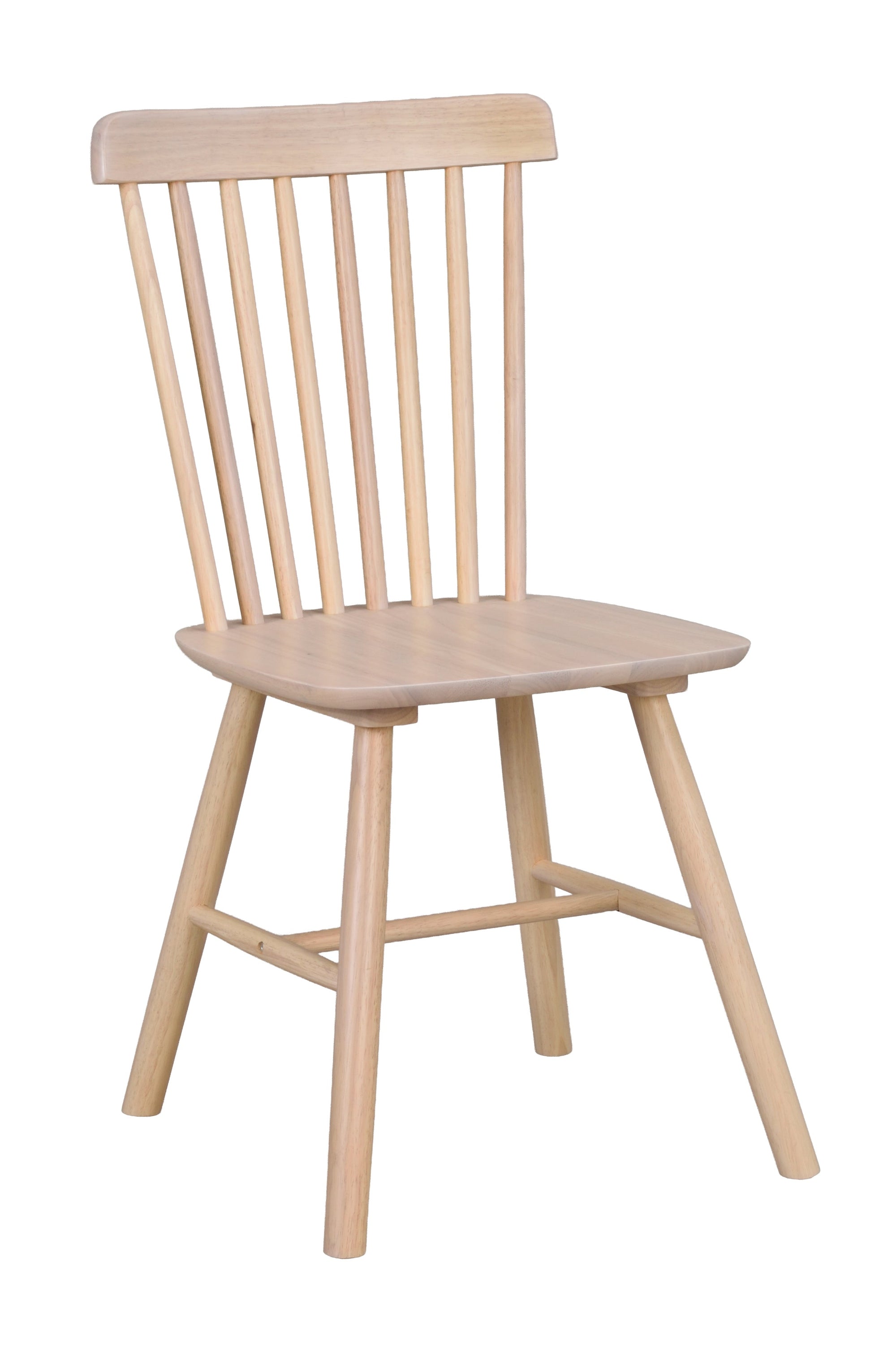 Foxford Spindle-Back Dining Chair (Set of 2) – Whitewash – 6