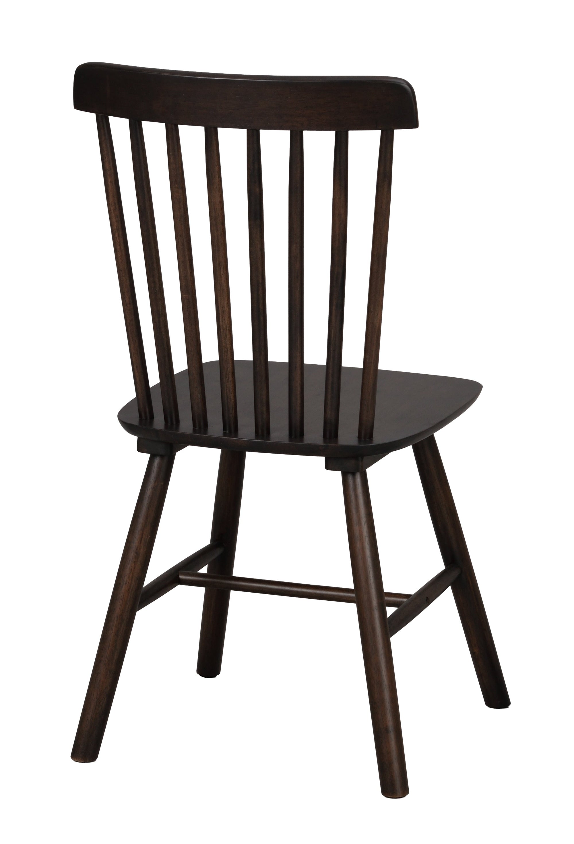 Foxford Spindle-Back Dining Chair (Set of 2) – Brown – 7