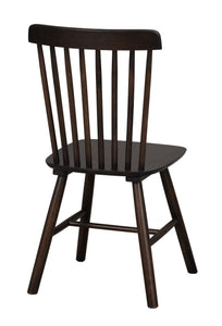 Foxford Spindle-Back Dining Chair (Set of 2) – Brown – 7