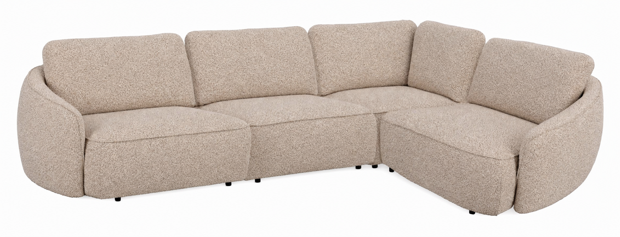 Norris Corner Sofa 2+3-Seater – Light Beige – Default Title – 1