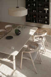 Driscoll Dining Table 240 x 100 cm – Whitewash Oak – 2