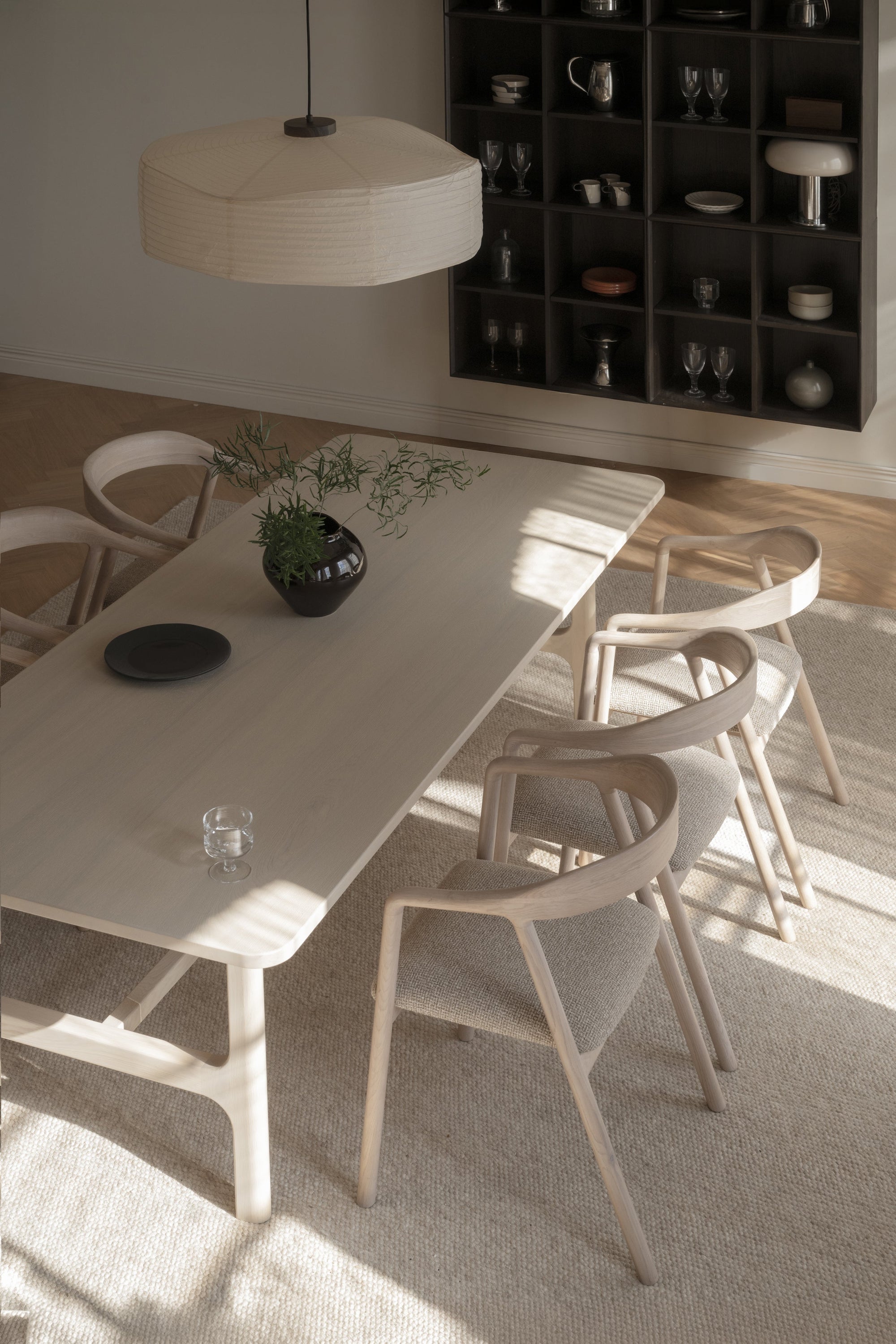 Driscoll Dining Table 240 x 100 cm – Whitewash Oak – 2
