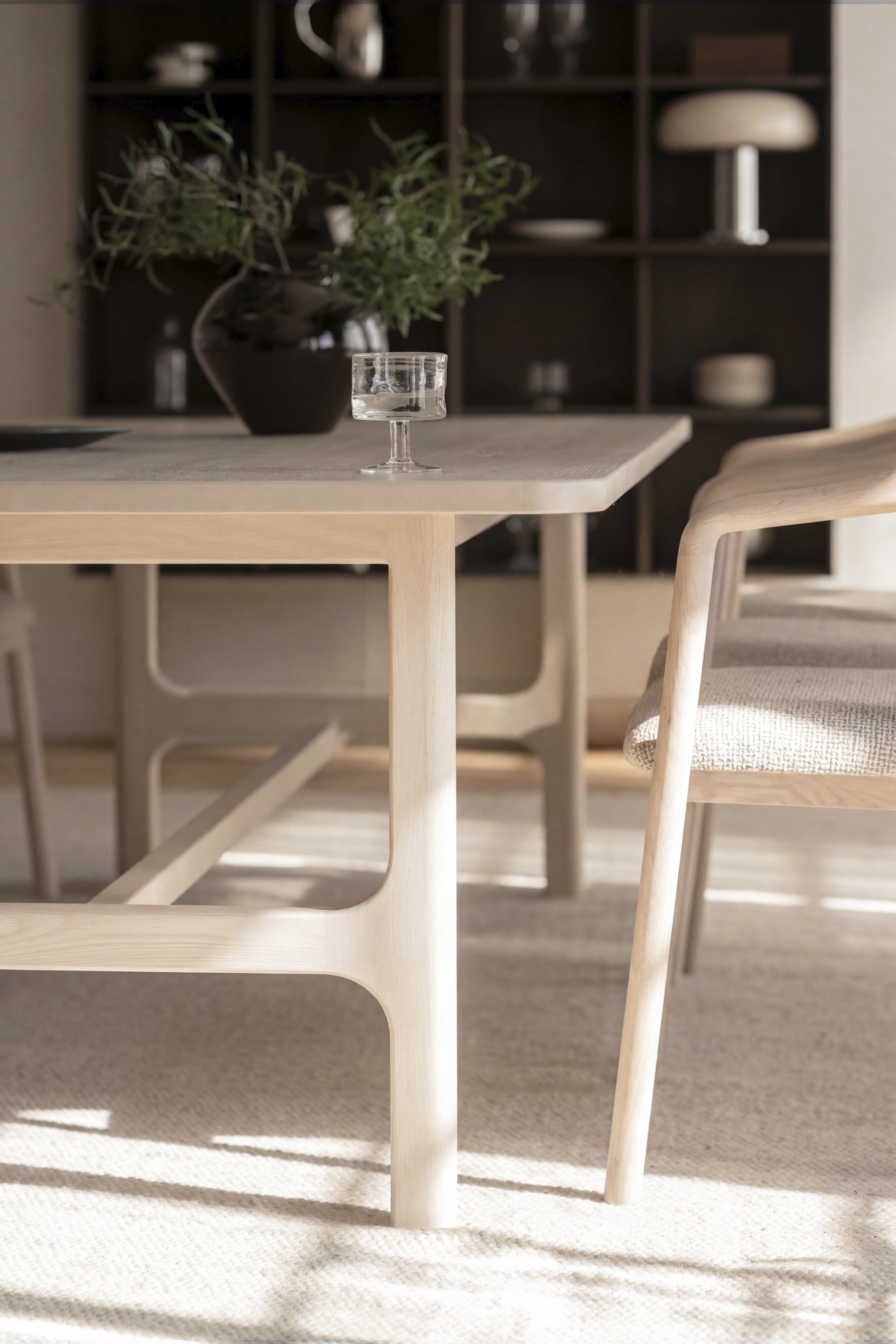 Driscoll Dining Table 240 x 100 cm – Whitewash Oak – 3