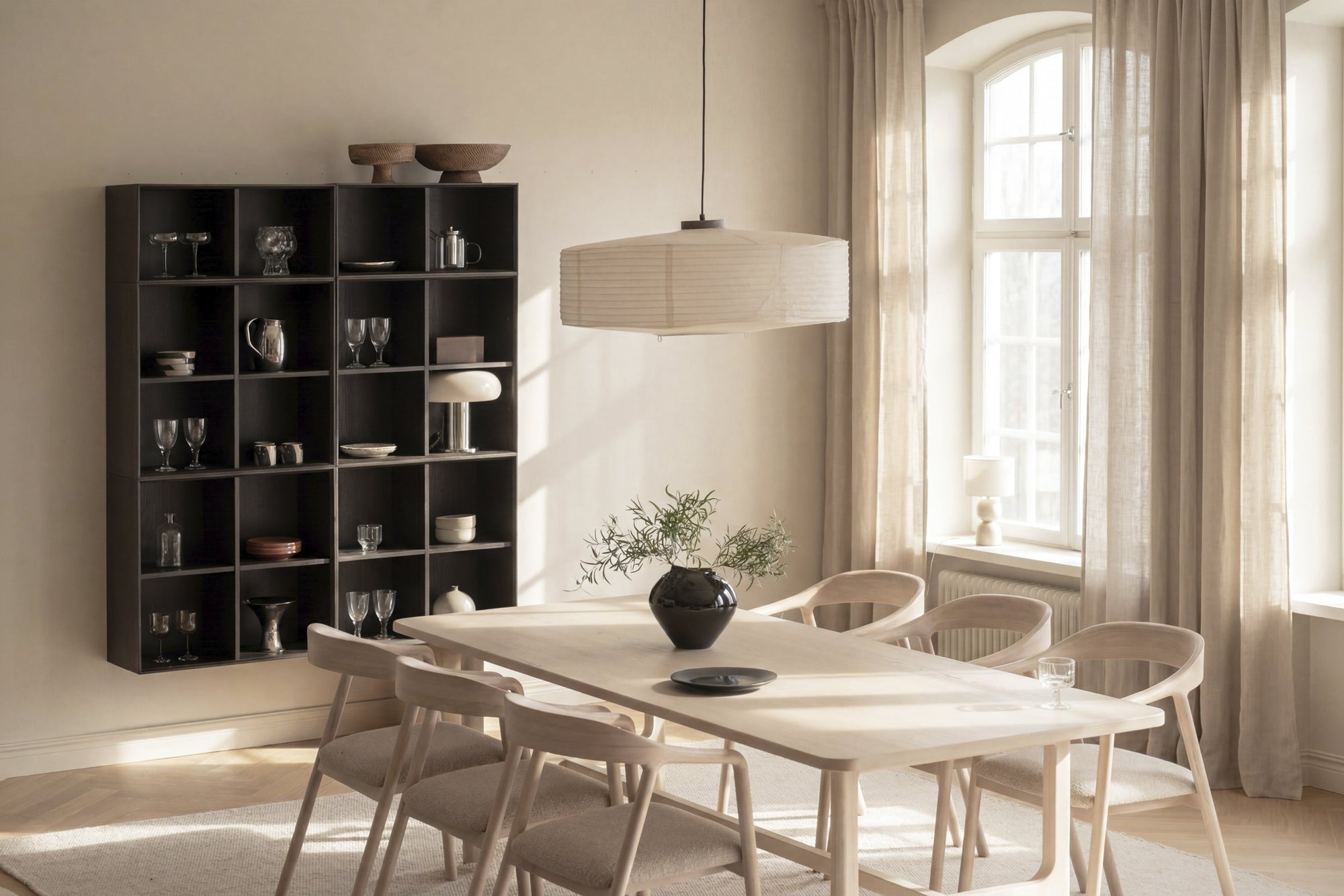 Driscoll Dining Table 240 x 100 cm – Whitewash Oak – 4
