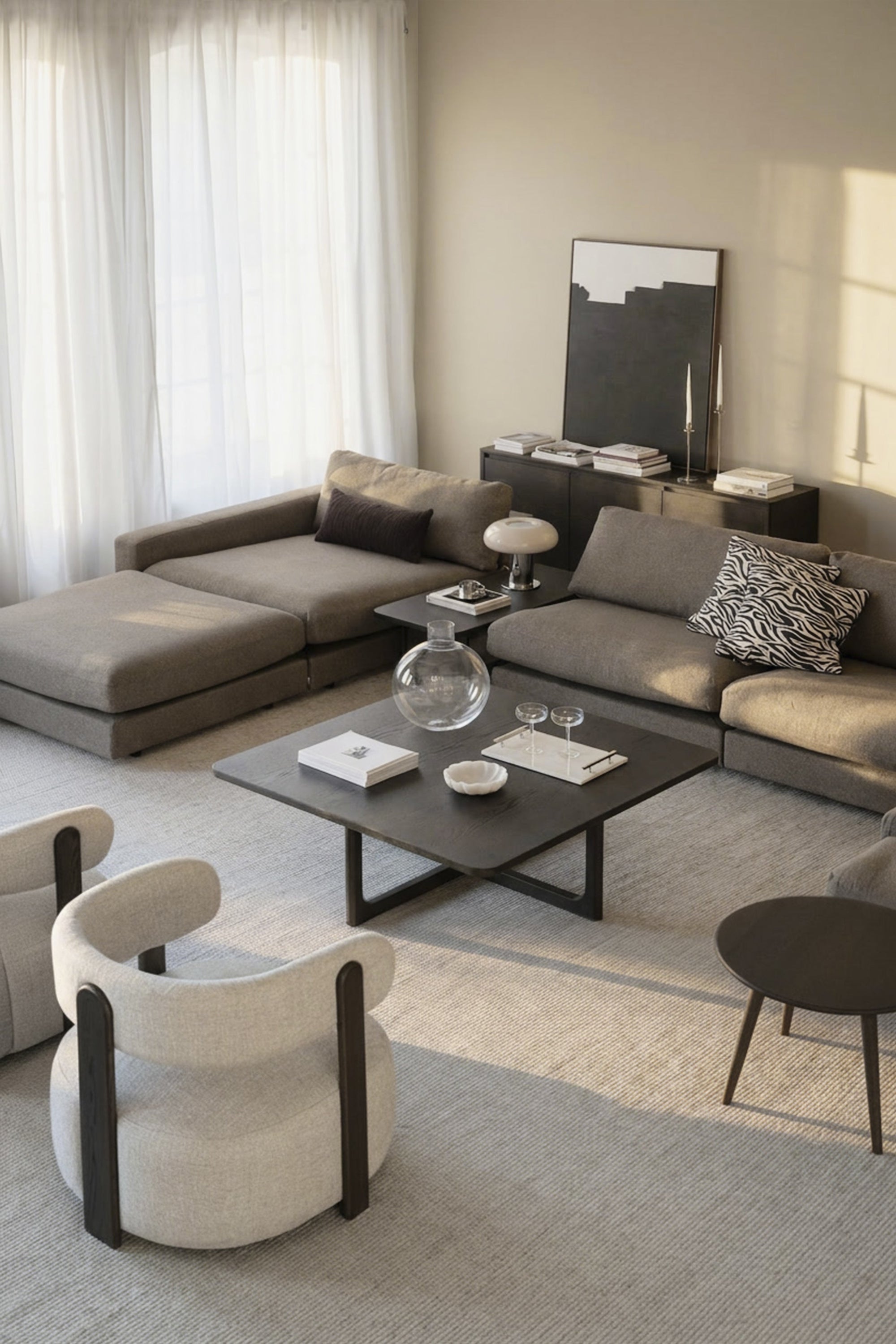 Driscoll Coffee Table – Brown Oak – 6