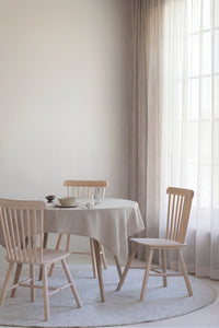 Foxford Spindle-Back Dining Chair (Set of 2) – Whitewash – 3