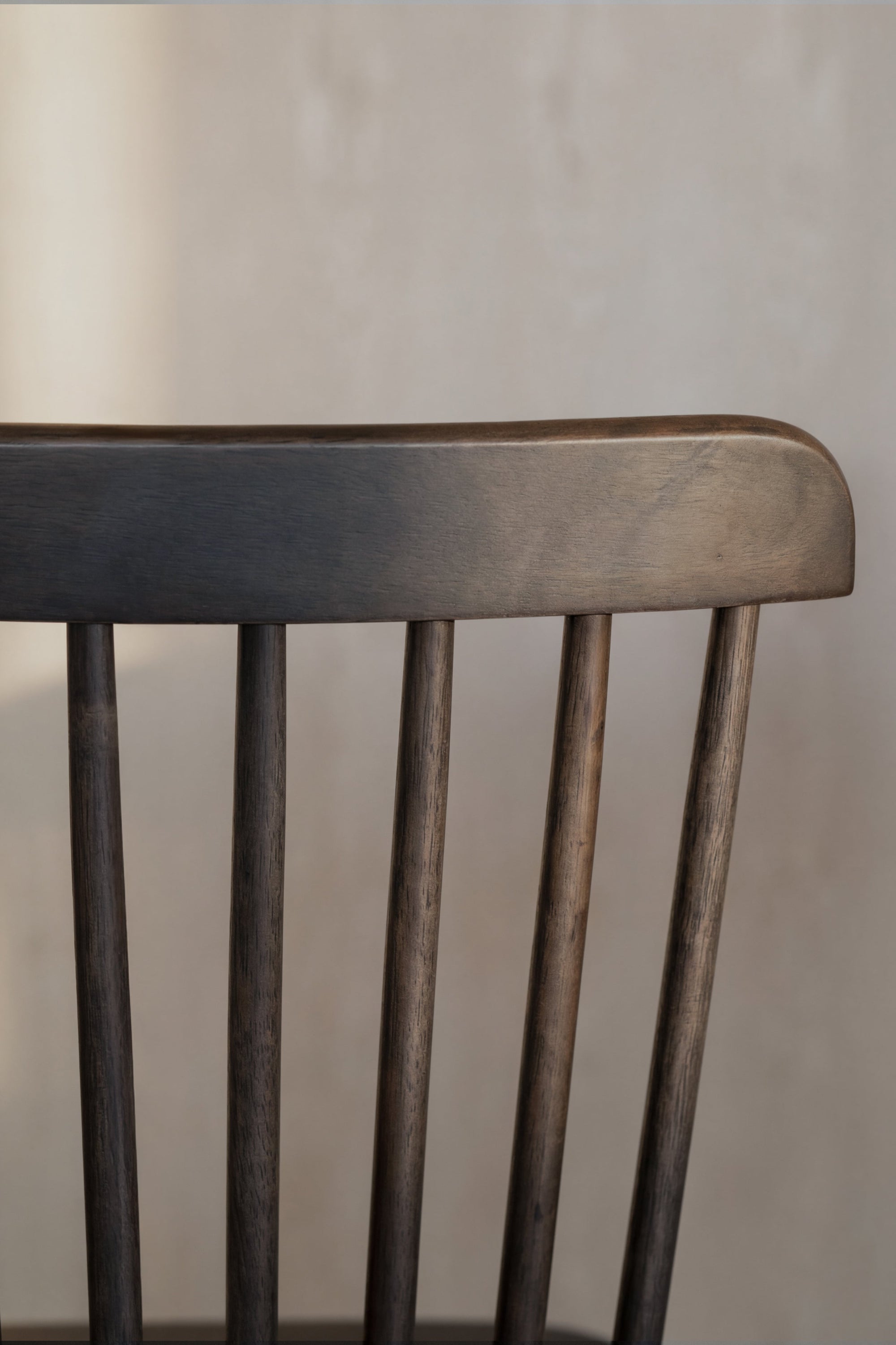 Foxford Spindle-Back Dining Chair (Set of 2) – Brown – 4