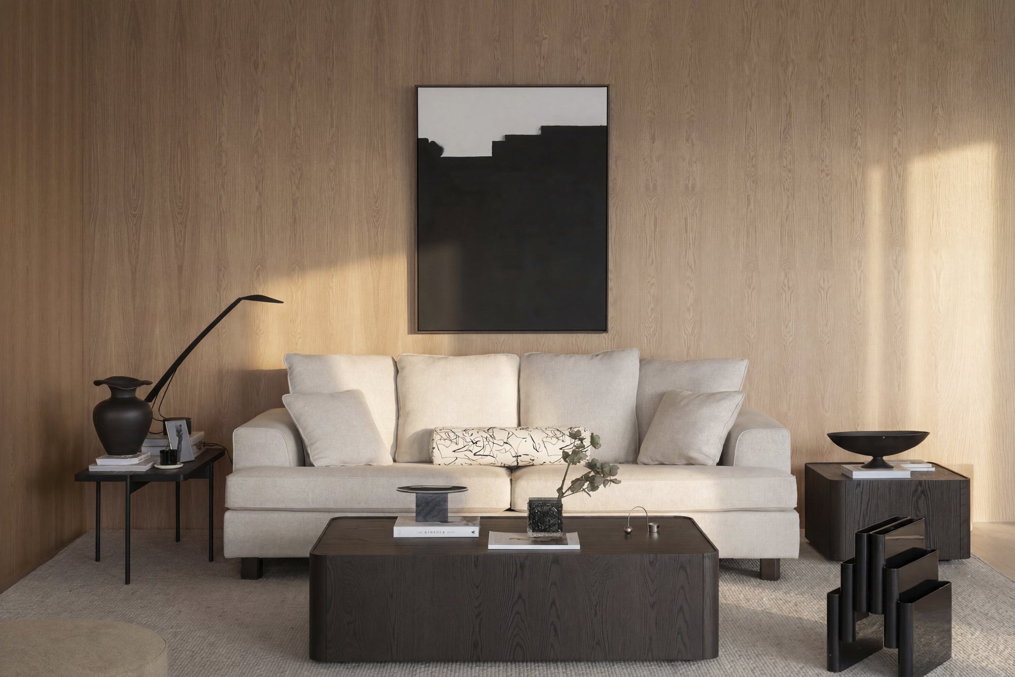 Seabrook Coffee Table 130 x 75 cm – Brown Oak – 3