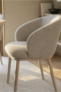 Judson Dining Armchair (Set of 2) – Medium Beige / Whitewashed Oak – 4