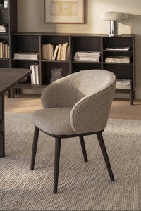Judson Dining Armchair (Set of 2) – Medium Beige / Brown Oak – 2
