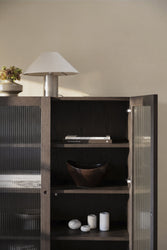 Meadowbrook Display Cabinet 95 x 160 cm – Brown Oak – 3