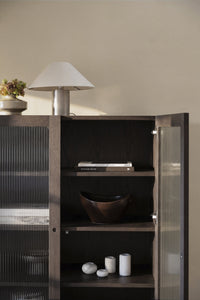 Meadowbrook Display Cabinet 95 x 160 cm – Brown Oak – 3