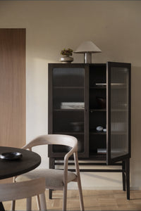 Meadowbrook Display Cabinet 95 x 160 cm – Brown Oak – 2