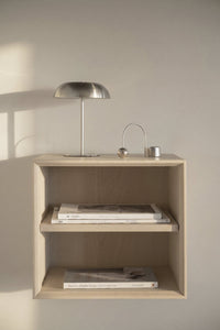 Scottsdale Wall Shelf Single Cube – Whitewash Oak – 2