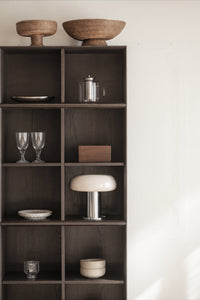 Scottsdale Wall Shelf 2-Cube – Brown Oak – 5