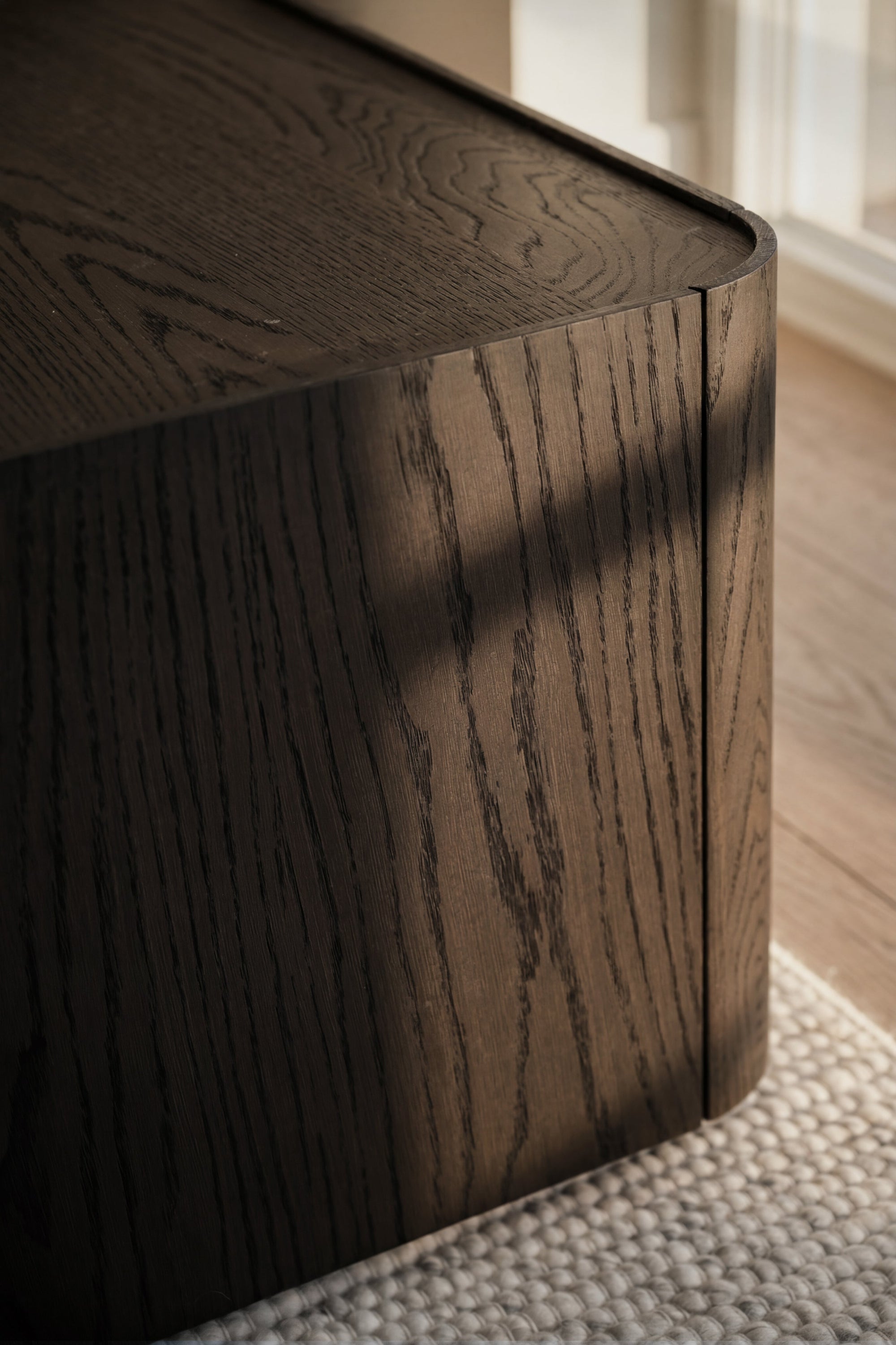 Seabrook Coffee Table 90 x 90 cm – Brown Oak – 4