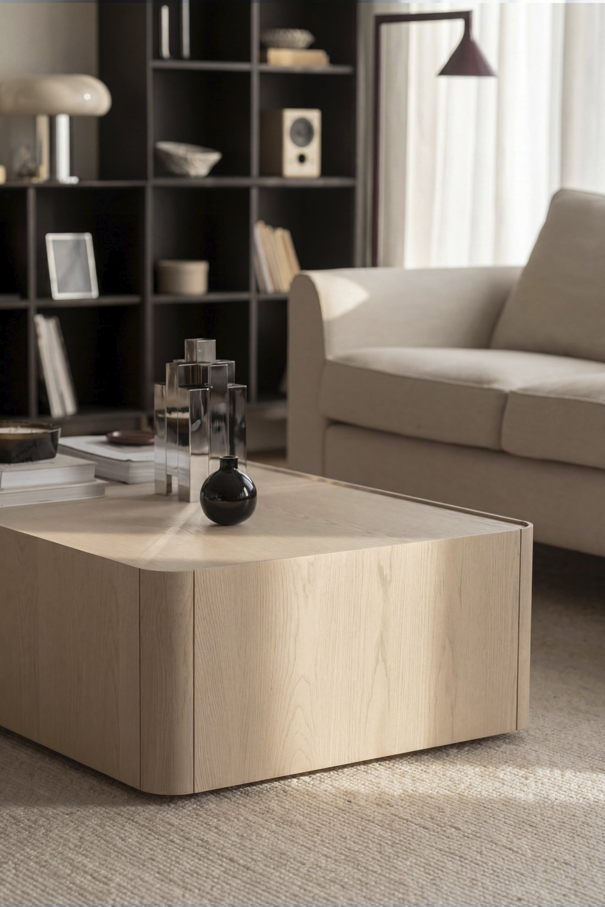 Seabrook Coffee Table 130 x 75 cm – Whitewashed Oak – 3